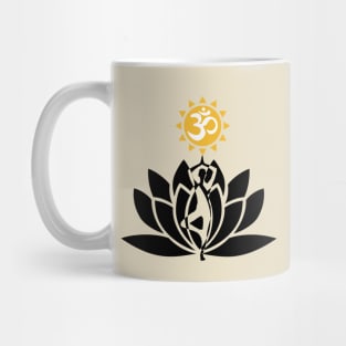 Lotus Flower - Om Yoga Mug